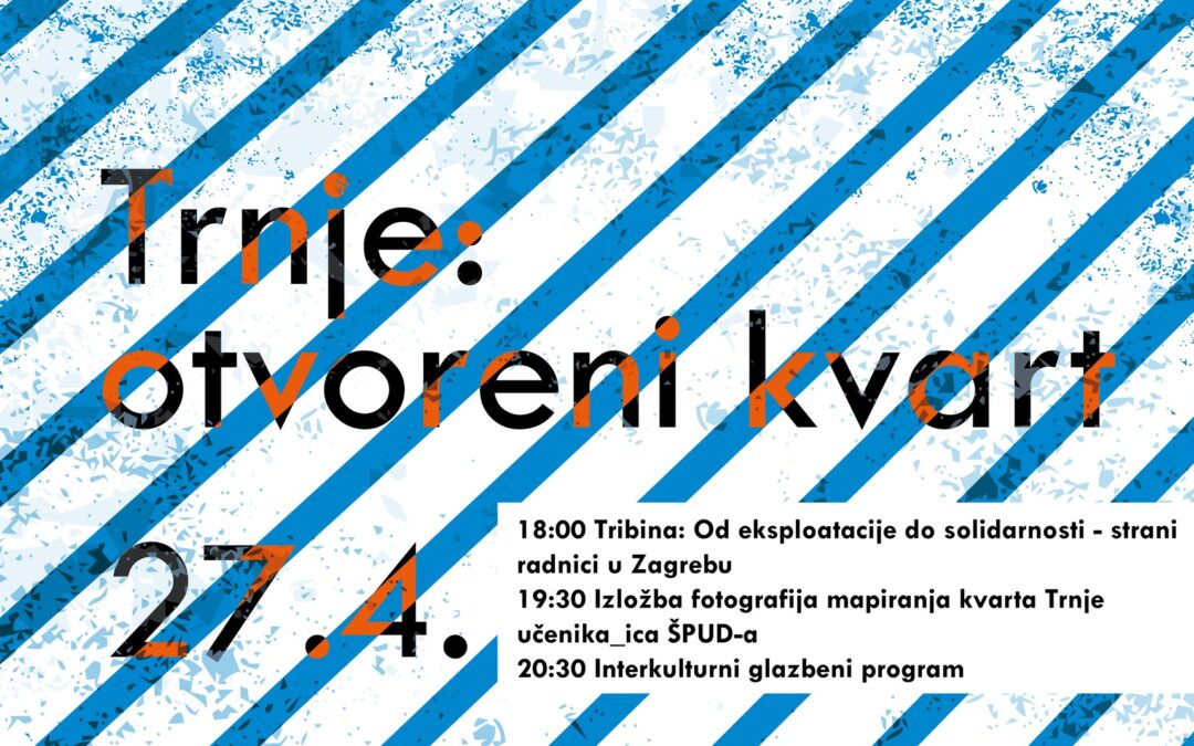 Trnje: otvoreni kvart